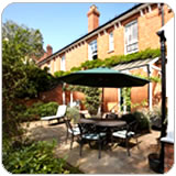 Patio area and veranda